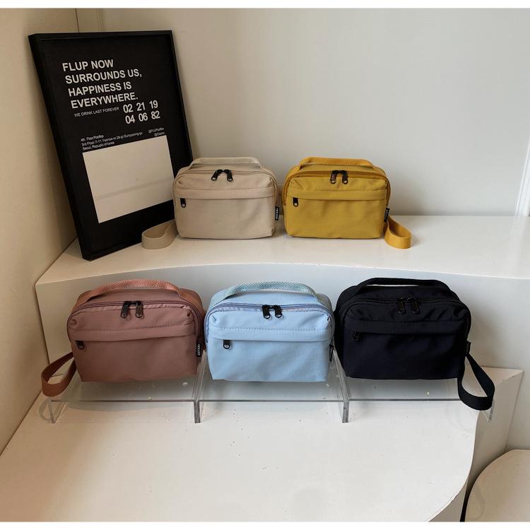 Женская легкая нейлоновая сумка кроссбоди - Компактная повседневная сумочка для поездок на работу и выхода в свет