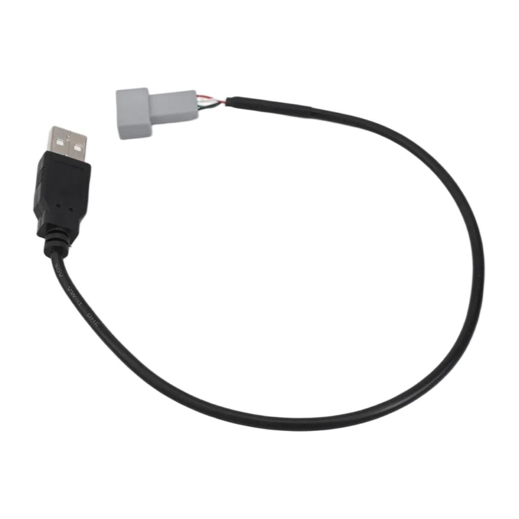 1 шт. Автомобильный 4-контактный и USB-интерфейс для Hyundai для Kia USB-коннектор гнездовой к штекерному для Android мультимедиа 4-контактные автомобильные аксессуары