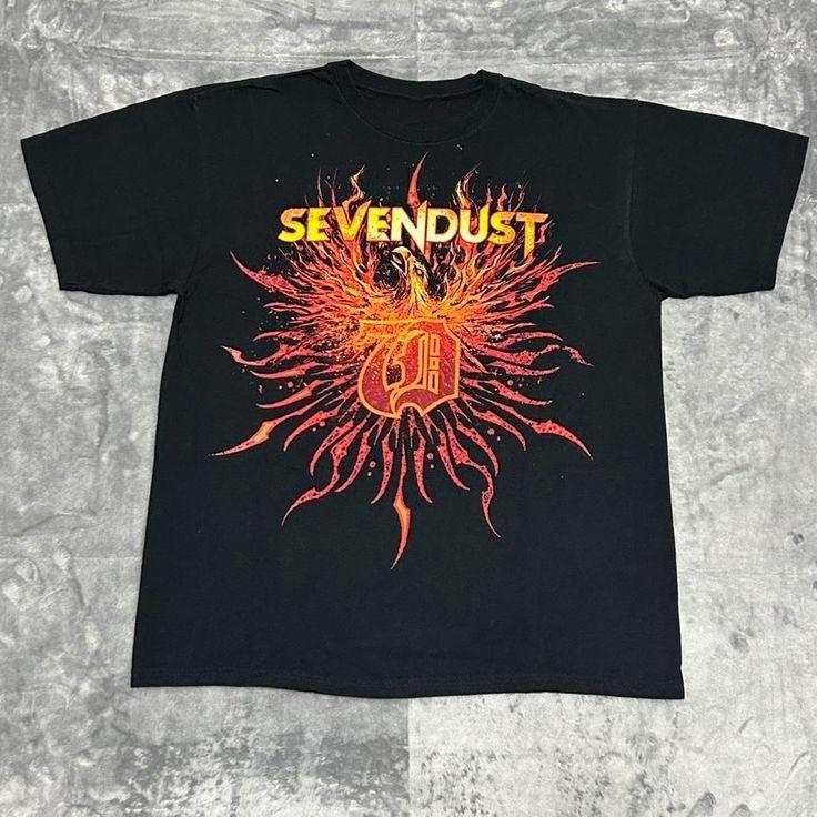 Vintage Sevendust shirt Music Tour Adult Unisex S to 5XL NI483