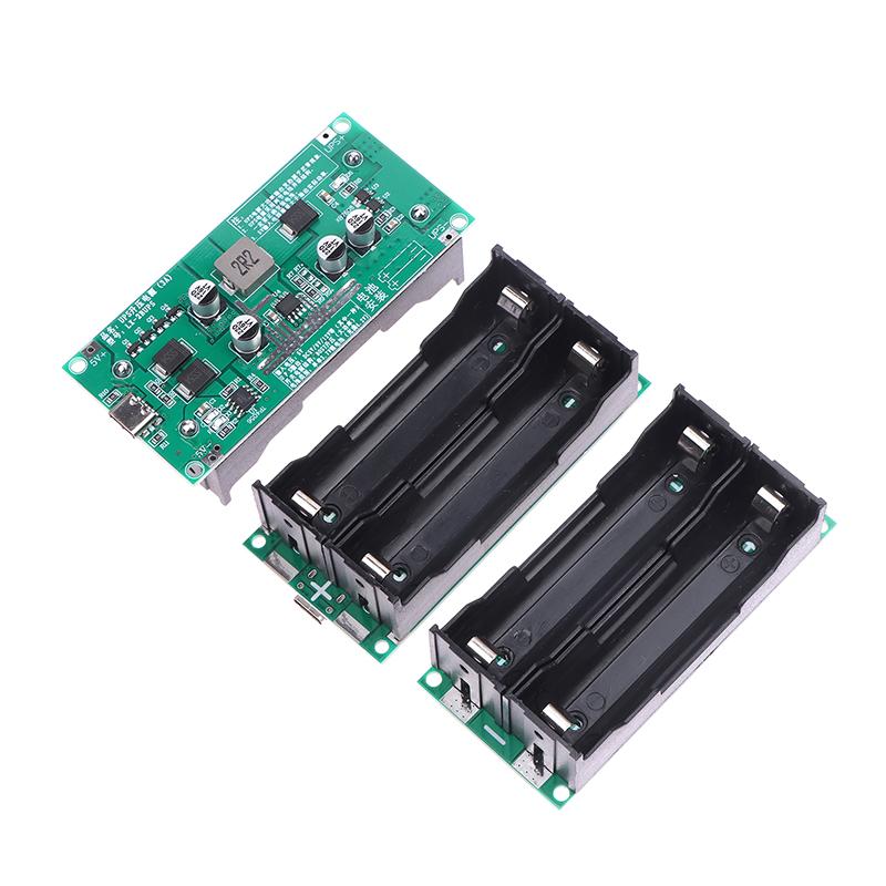 Type-C 15W 3A Fast Charge Ups Power Supply / 18650 Lithium Battery Charger Module Dc-Dc Step Up Booster Converter 5V 9V 12V