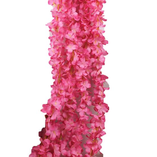 Искусственный цветок, висячая гирлянда, растение, цветочная лоза, свадебная вечеринка, домашний декор