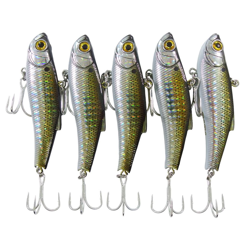 Приманка momo морской окунь вибрация нож лезвие вибрация 70ES 55ES высокая производительность маленькая синяя рыба вишня лосось стандартная приманка (70мм - кефаль)