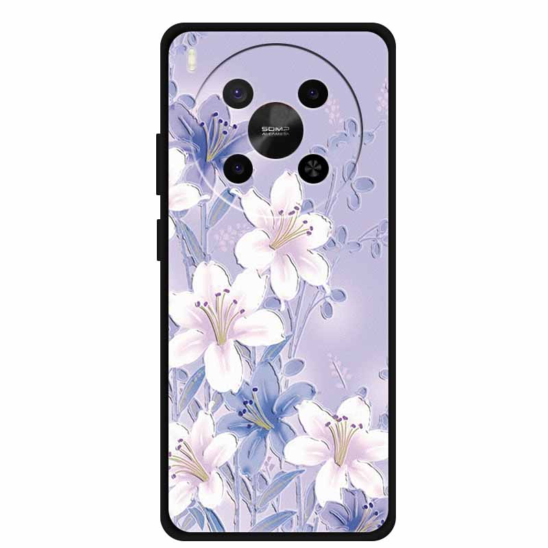 For ZTE Blade V70 Max Case 3D Blossom Emboss Soft Silicone Phone Cover for Nubia V70 Max Cases Relief Flower Shell New V 70 Max