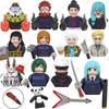 NEW Jujutsu Kaisen Toys Satoru Gojo Itadori Yuji Mini Action Figures Building Blocks Classic Japan Anime Dolls Model Kids Gifts