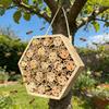 Climate Proof Wooden Creature Nesting Unit With Temperature Control Features And Varied Width footpaths For Diverse Types
