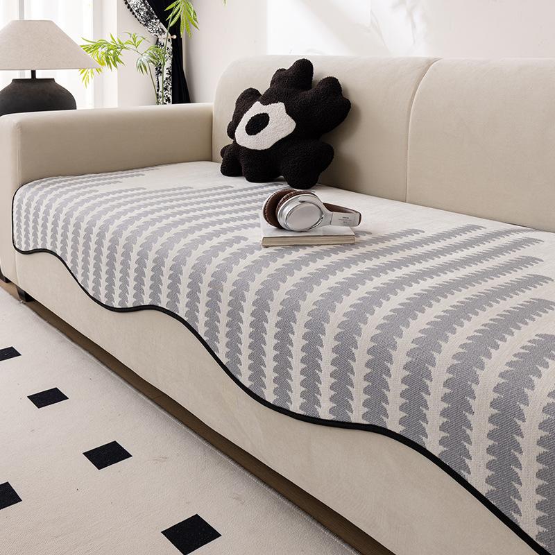 Chenier Sofa Cushion Is Universal In All Seasons New Nordic Wind Non-Slip Straight Row Sofa Cushion Is Literary And Fresh