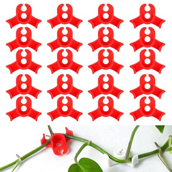 70 шт., зажимы для тренировки растений, регулируемый угол наклона вьющихся растений низкого давления, Бендер 90 градусов, тренажер для стеблей растений, садовые принадлежности