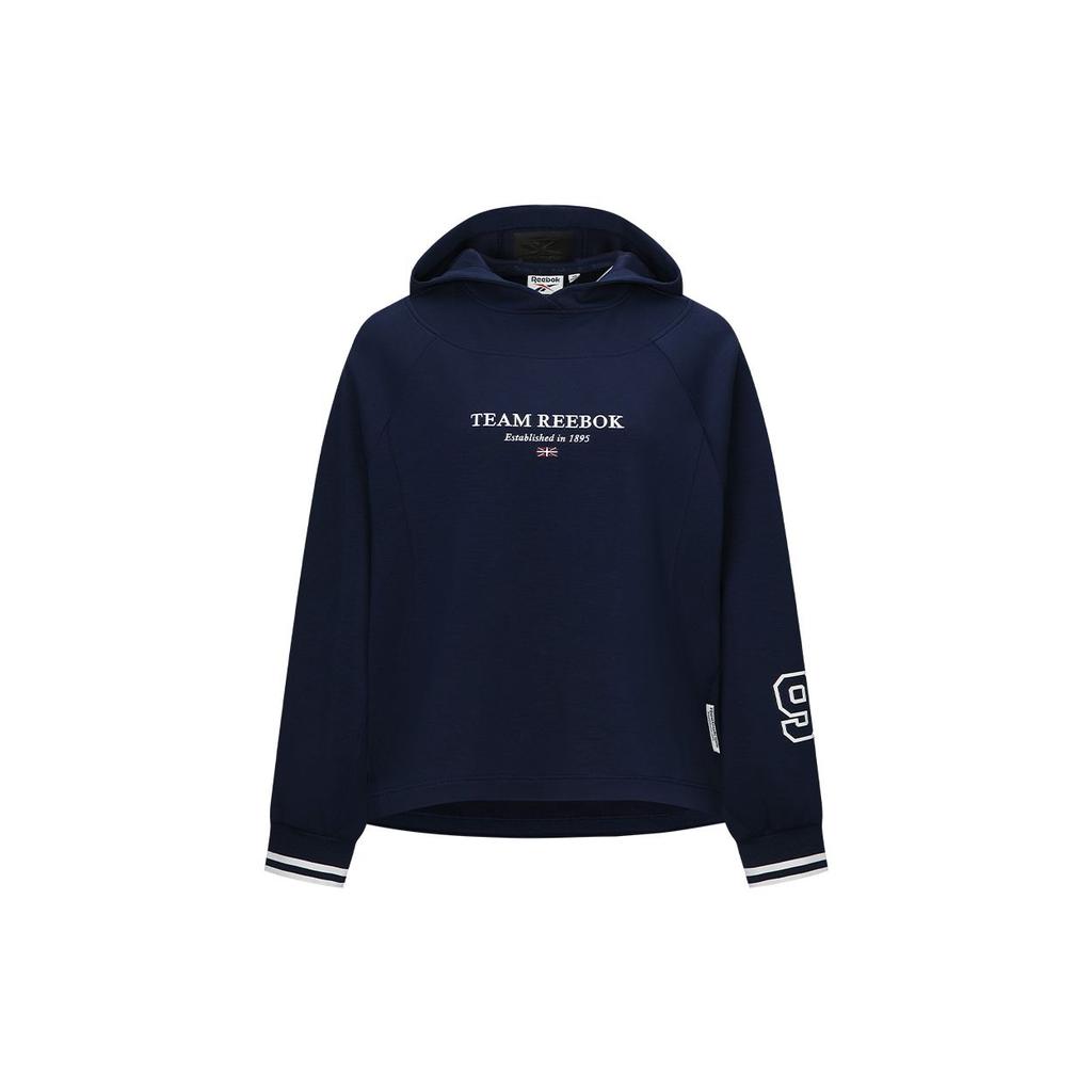 Reebok Модная повседневная удобная толстовка с капюшоном для женщин, темно-синяя 24FRC306WGN2