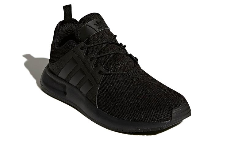 adidas Originals X_PLR Удобные Дышащие Низкие Детские Повседневные Кроссовки Черные Унисекс BY9879