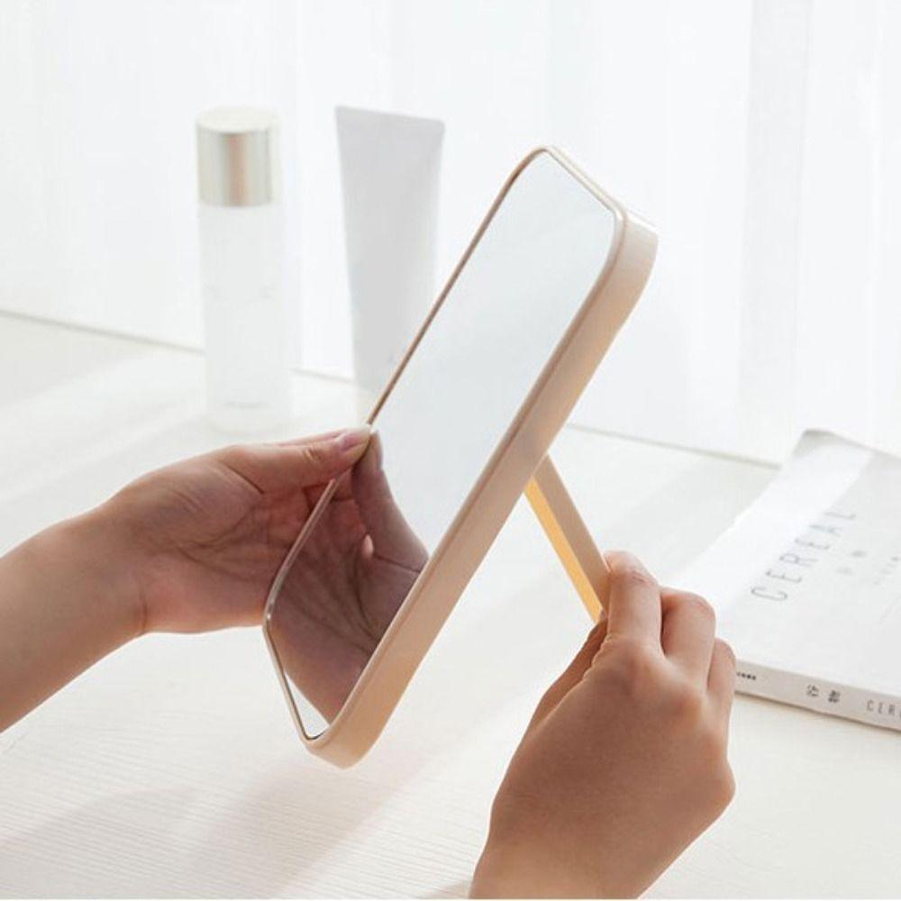 Квадратное складное зеркало с высоким разрешением, настольное зеркало для макияжа, новое зеркало для макияжа