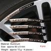 4 шт. Алюминиевый значок LIMITED EDITION, Универсальные наклейки на ступицы колес автомобиля, Декоративные полосы на обода шин и Аксессуары для экстерьера