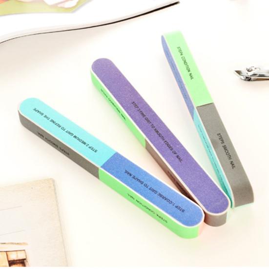 Six-Faced Grinding Nail File Buffer Polisher Dead Skin Remover Manicure Tool