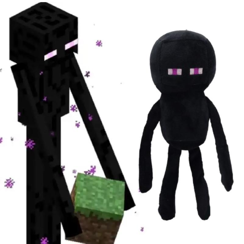 Плюшевая игрушка Эндермен из Minecraft с наполнителем из полипропиленового хлопка для коллекционеров и детей