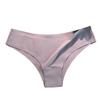 Women Panties Seamless Mid Waist Ice Silk Good Breathability Solid Color Slim Fit Thin Quick Dry Casual Sport Underpants Lady Briefs