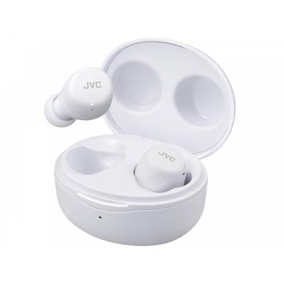 JVC Kenwood JVC HA-A5T-W Беспроводные наушники Bluetooth Белые Внутриканальные наушники До 15 часов воспроизведения Водонепроницаемые для повседневного использования Маленький Легкий Регулировка громкости