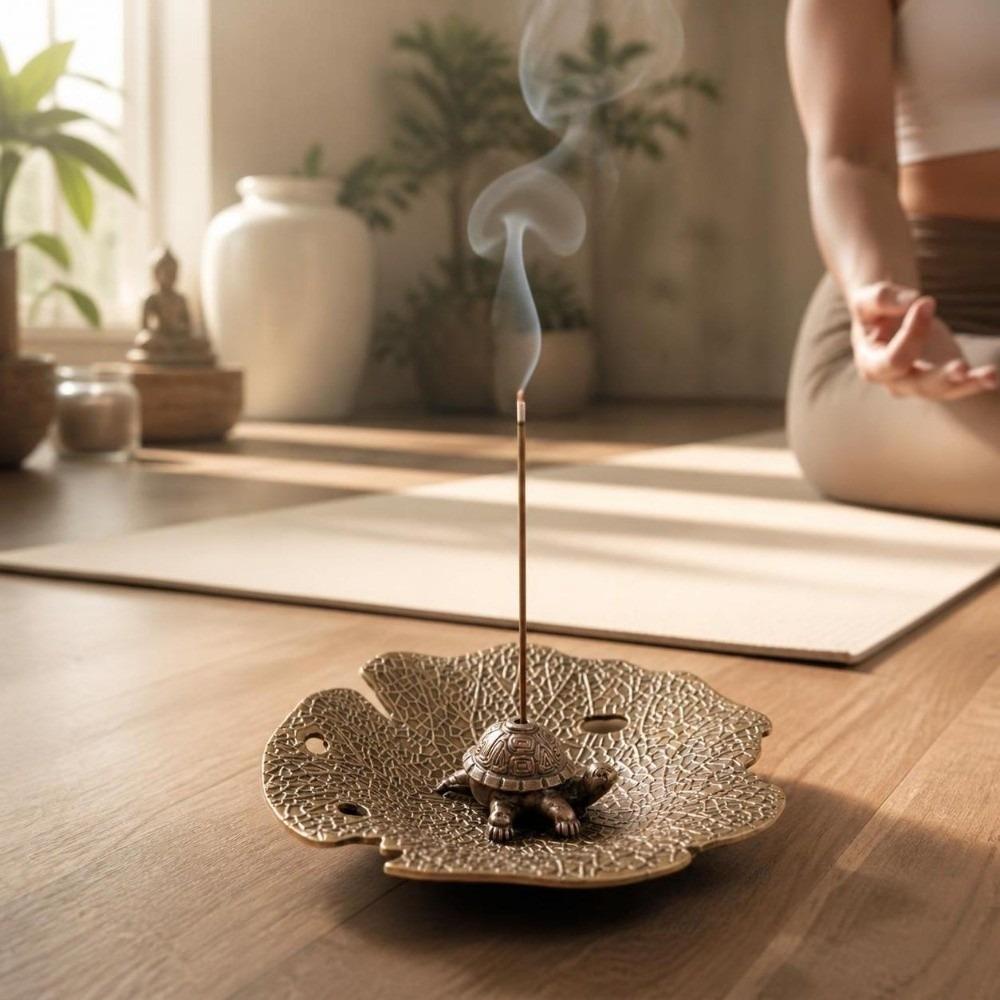 Tortoise Incense Stick Holder Desk Ornaments Incense Burning Tray Creative Incense Burner Yoga
