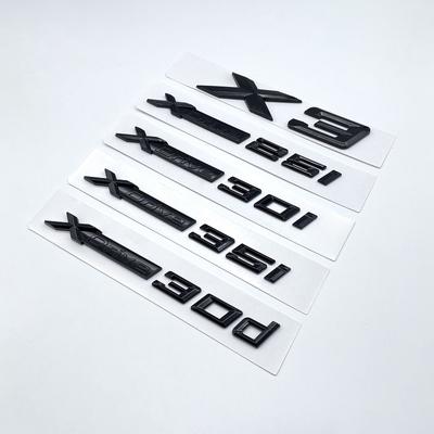 Глянцевый черный новый SDrive20i XDrive20i XDrive28i XDrive30i XDrive35i XDrive20d эмблема крыла для BMW X3 наклейка на багажник автомобиля