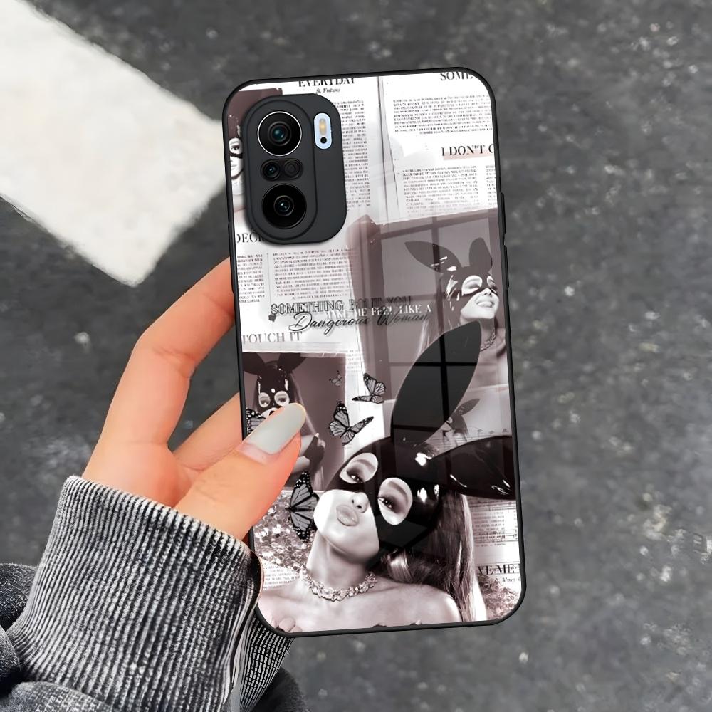 Чехол для телефона Ariana Grande A для Xiaomi 15 14 13 12 X Redmi Note 10 Mi 11 S Lite T Pro Ультрастекло Чехол