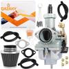 Карбюратор QAZAKY PZ27 для двигателей 125cc 150cc 200cc 250cc CG ATV Питбайк Квадроцикл Taotao Zongshen Lifan Sunl Buyang Coolsport Kazuma Китай Кабель Ручной