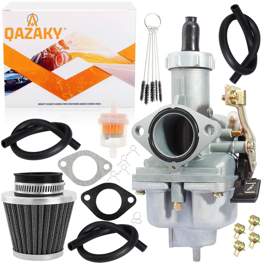 Карбюратор QAZAKY PZ27 для двигателей 125cc 150cc 200cc 250cc CG ATV Питбайк Квадроцикл Taotao Zongshen Lifan Sunl Buyang Coolsport Kazuma Китай Кабель Ручной