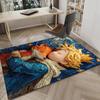 Prince's Nightly Embrace Carpet, Chair Rug,Rug for Office Bedroom living rooms, Doormat decor Fan Gift Christmas Gift
