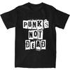 Punk Rock T Shirts Amusing Streetwear Casual Cotton Men Women Short Sleeve Vintage Oversized Harajuku Leisure Funny Unisex Tops