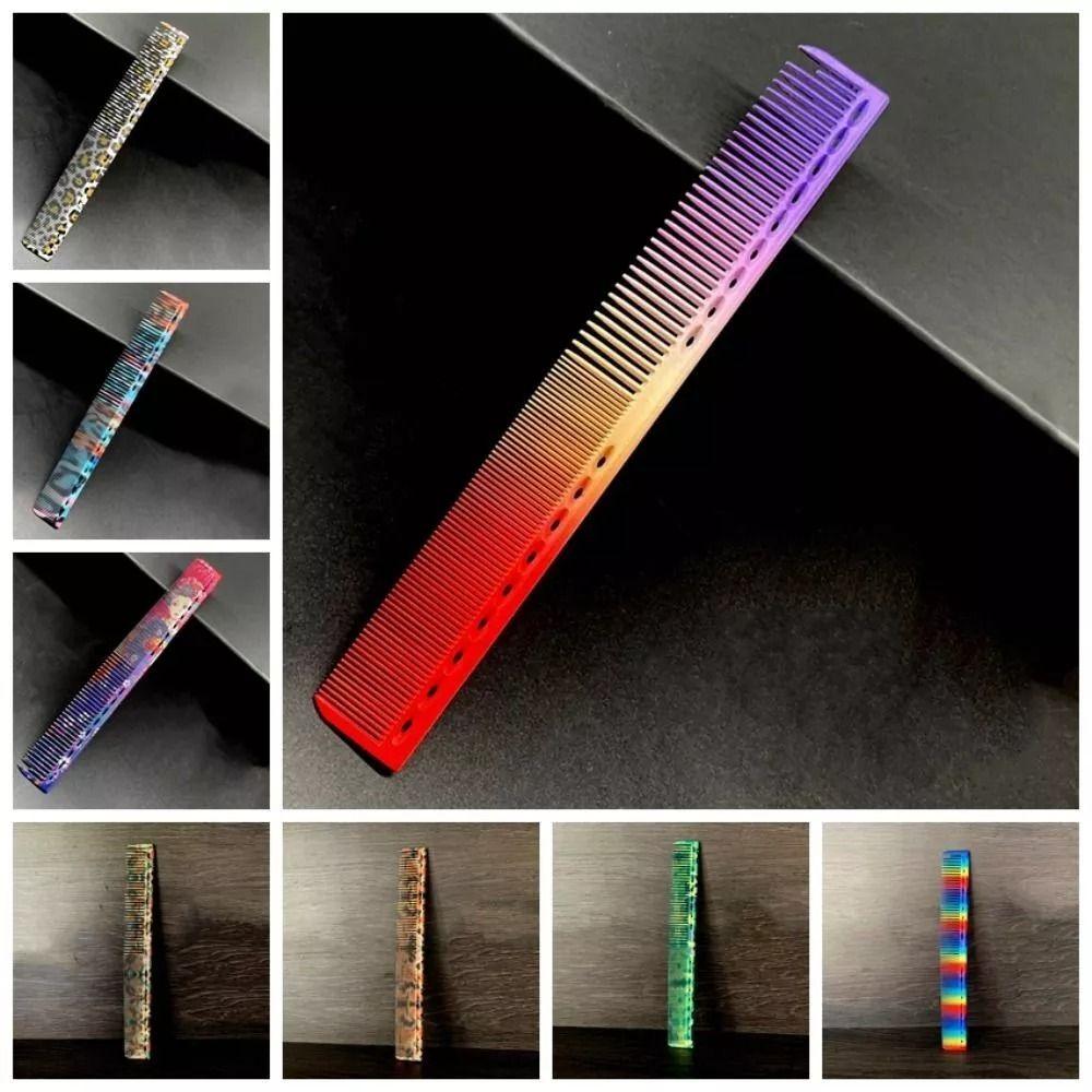 Изысканные профессиональные парикмахерские расчески Пластиковая профессиональная тонкая расческа для стрижки волос Новая расческа для стрижки волос