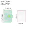 Cute Mini Photo Album 20 Pockets PVC Photocard Holder ID Credit Card Holder Photocard Binder KTB