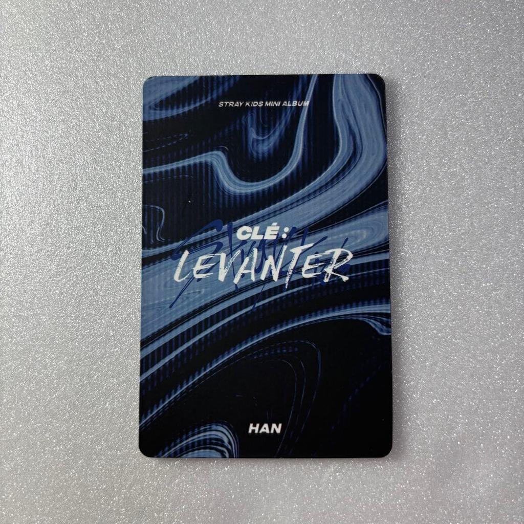 [USED] StrayKids LEVANTER Han Ji-sung Limited Edition Lenticular Trading Card
