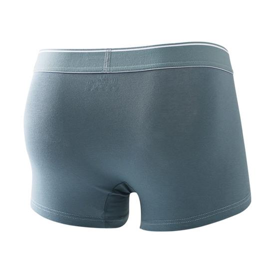 Мужские трусы-боксеры с U-образным выпуклым дизайном, дышащие сетчатые трусы с эластичным поясом, шорты, трусы