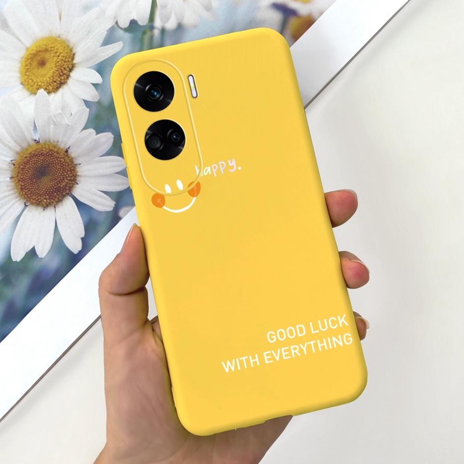 For Cover Honor 90 Lite Phone Case CRT-NX1 Fashion Butterfly Cartoon Slim TPU Soft Silicone Back Cover For Honor 90Lite 5G Funda