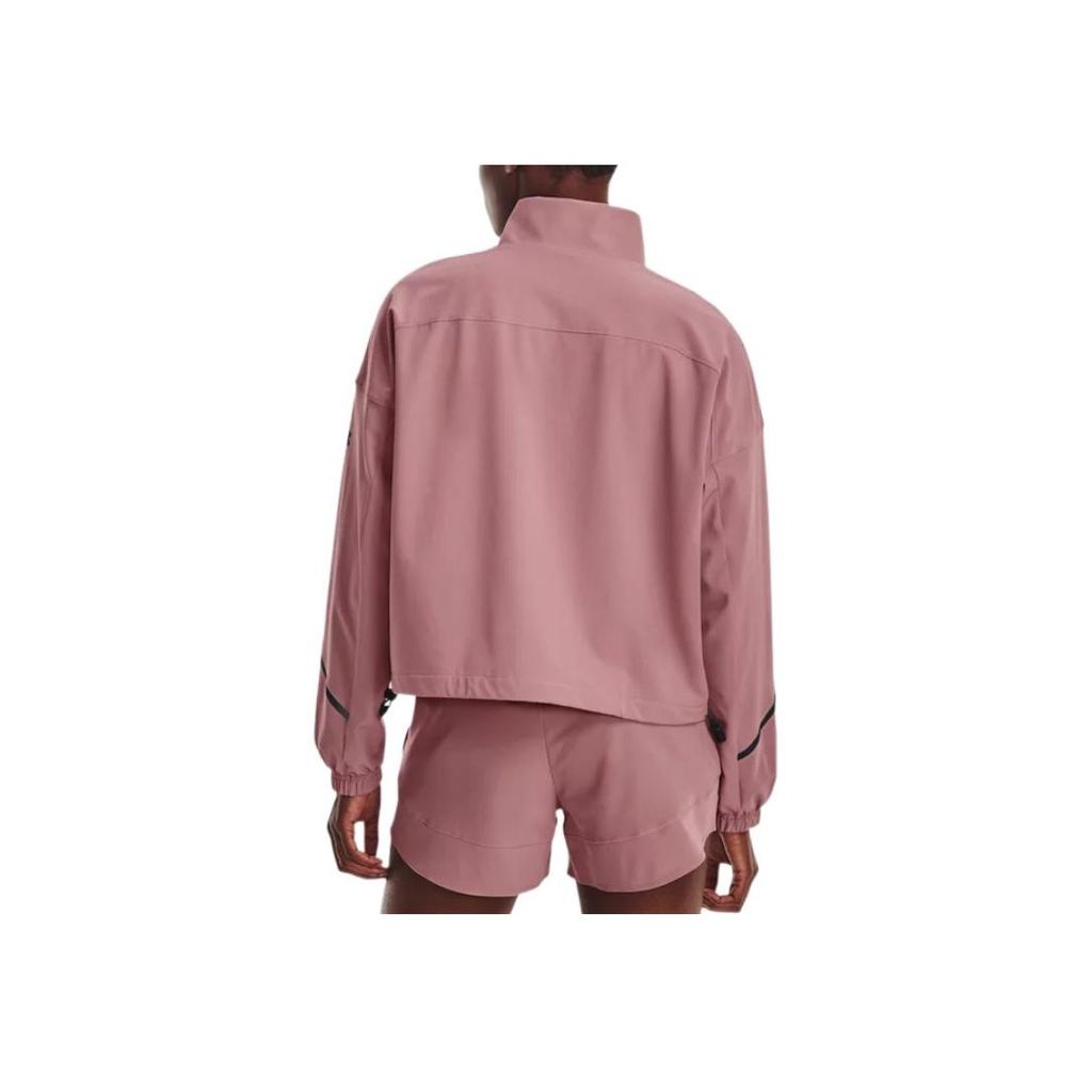 Under Armour Куртка Unstoppable с воротником-молнией и длинным рукавом, женская куртка Essence-Pink 1374889-697