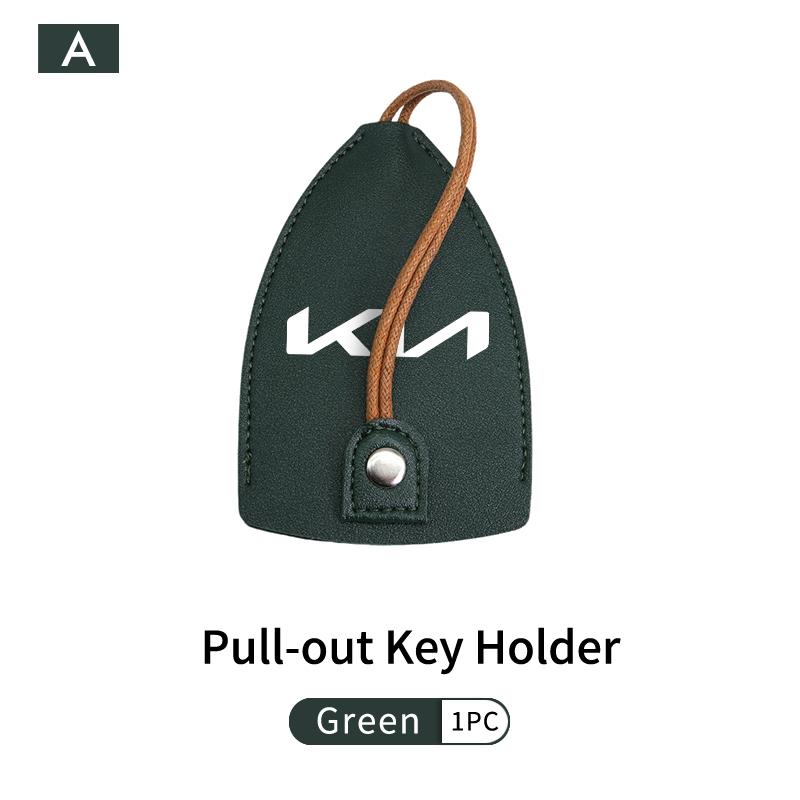Multifunction Car Key Scratch Protective Case Keys Storage Holder Auto Accessories For KIA Stinger Optima Cerato Soul Venga lqrd40