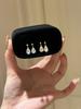 2026 New Light Luxury Exquisite High-end Design Water Drop Drill Ear Hole Earrings Temperament Earrings Cochlear Nails for Women