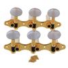 Etfbuy Yibuy 3L 3R Gold Guitar Machine Head Guitar Rotomatic Peg Button