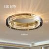 Nordic Crystal Ceiling Light Living Room Bedroom Luxury Chandelier Minimalist Pendant Light Home Decoration Furniture Appliances