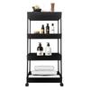 Slim Storage Cart 4 Tiers 87x40.5x22.5cm