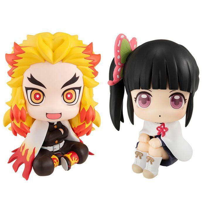 Аниме Demon Slayer Kimetsu No Yaiba Q-версия фигурка/плюшевая игрушка Тандзиро Незуко и Зеницу в качестве украшения приборной панели автомобиля/украшения рабочего стола для подарков