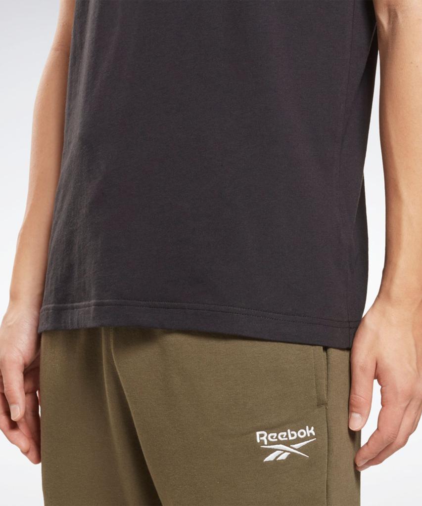 Reebok Футболка с большим логотипом Vector - Черный / Hd4222
