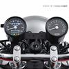 Daytona Motorcycle Mechanical Speedometer Black Body/Black Panel/White LED 60 140km/h Display with Indicator 15626
