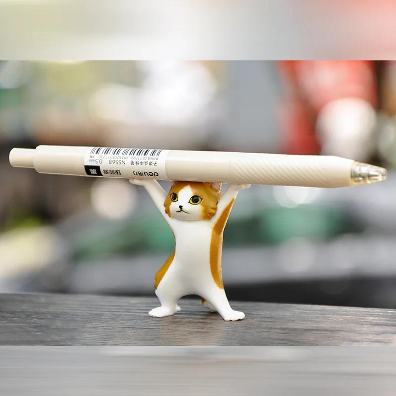 Забавный кот Автомобиль Центральная консоль Украшения Молдинги для салона Декоративные аксессуары для автомобиля Новые украшения Авто украшения