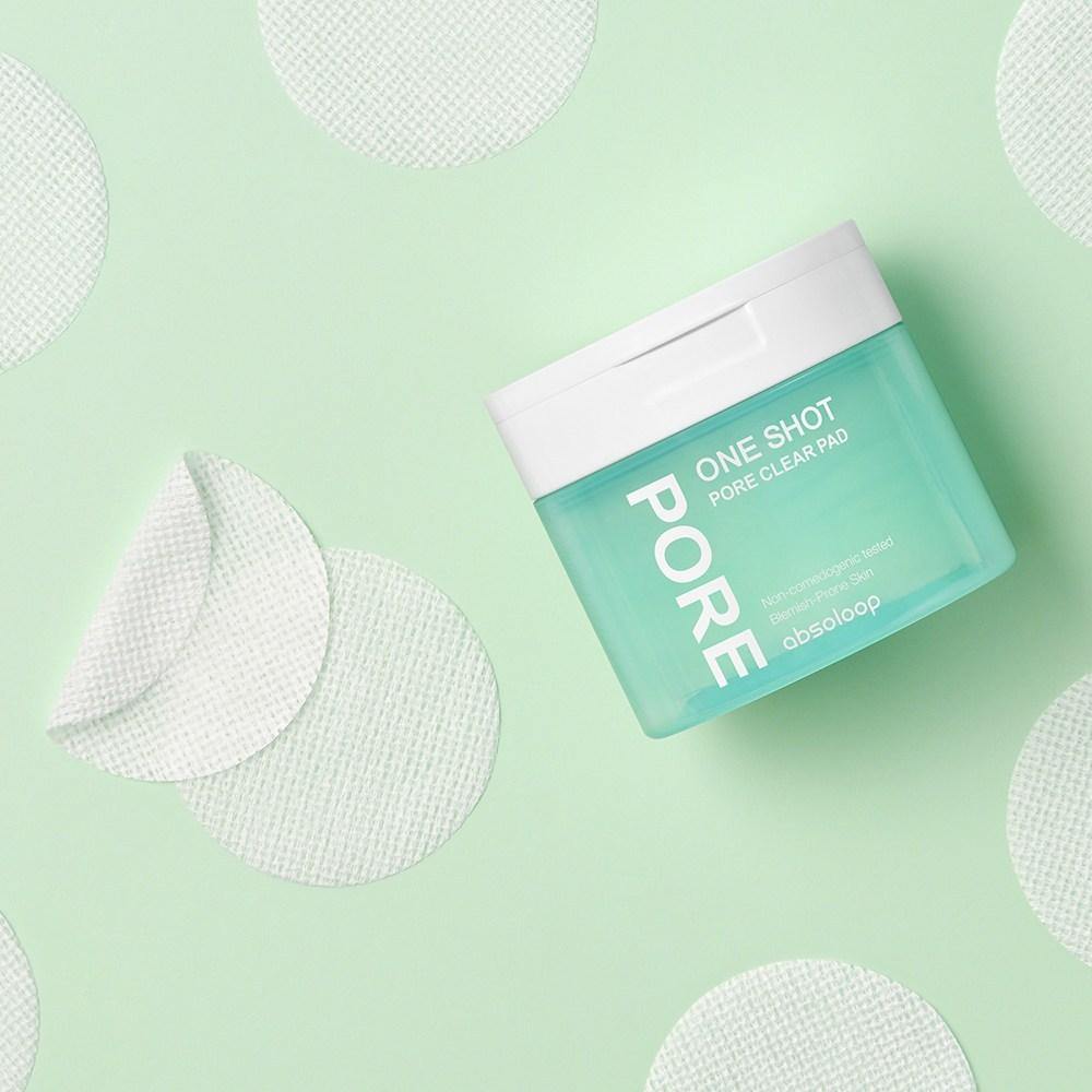 [Absolup] One Shot Pore Clear Pore Peeling Pad, 60 листов, 1 шт.