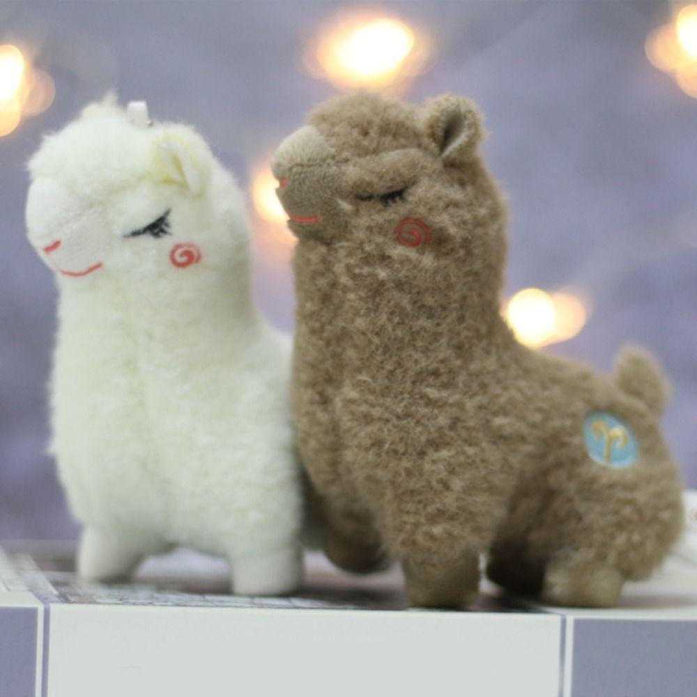 Подвески альпака мягкие куклы милые автомобильные брелоки модные овечки кулон рюкзак декор