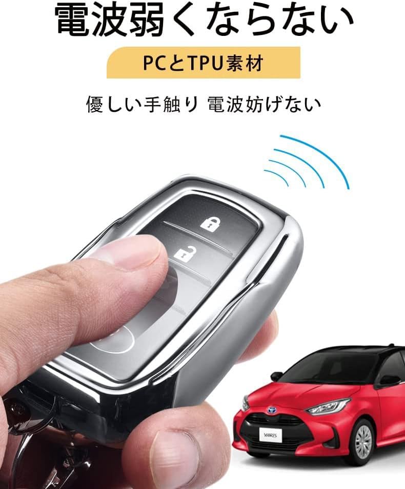 [Kmwy] Toyota Smart Key Case Harrier 80 Series Boxy 90 Noah New Model Aqua