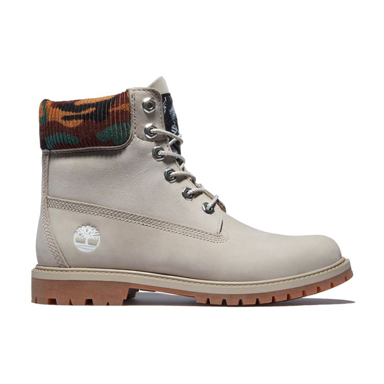 Timberland Удобные короткие ботинки Martin серии Heritage, женские ботинки светло-серого цвета A2M83K51