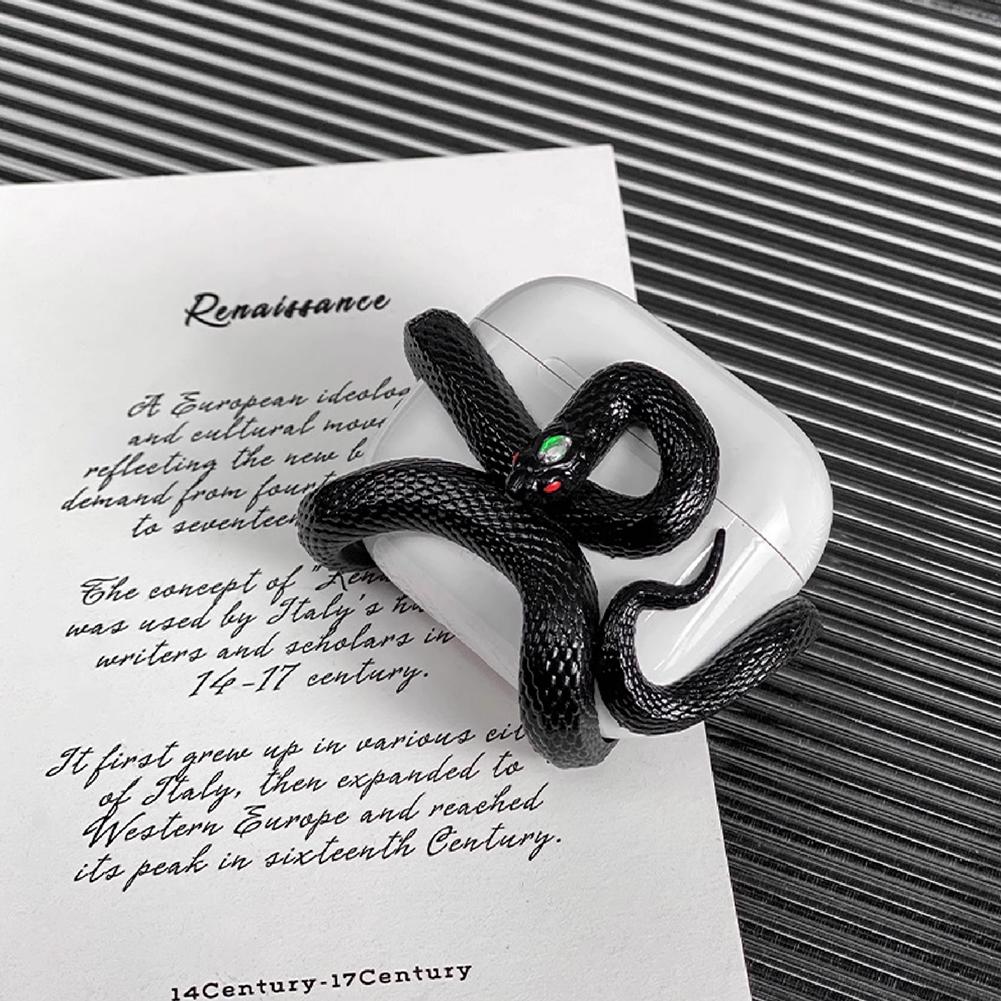 Креативный 3D Snake беспроводной Bluetooth-чехол для наушников 3 Pro/Pro и Pods Pods Anti-Fall для Air Gi C0F3