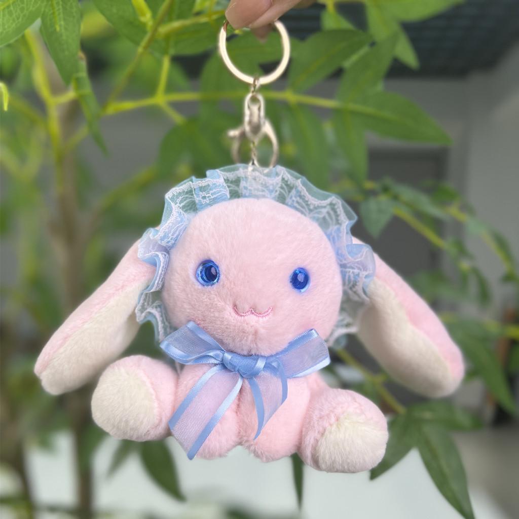 Soft And Cuddly Cartoon Bunny Plush Toy Keychain Perfect For Girls And Collectors