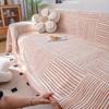 Chenille Line Sofa Cover Mat Throw Blankets Living Room Couple Position  Modern  Camping Picnic Blanket Cover