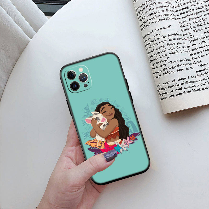 Чехол для телефона II14 Moana для iPhone 6 6s 7 8 11 12 13 14 15 XS Pro Max XR X SE Samsung S20 S21 S22 S23 S24 FE Ultra Plus Lite S21S A55