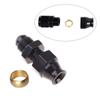 1 Pc Black Anodized Straight Push-On Hose End Barb Fitting Fuel Line Oil 6AN AN6 3/8 AN6-5/16 Female Push Lock Swivel Oil